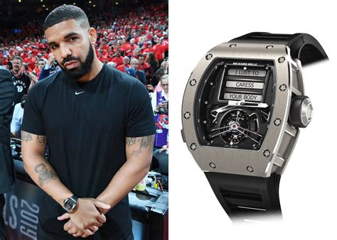 drake watches Richard Mille